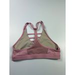 Zyla Active Light Support Sports Bra Strappy Back Mauve Pink Medium Photo 3