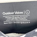Outdoor Voices Polka Dot Cropped Leggings, Size Large Photo 2