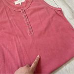 The Great Dress slim henley tank midi womens Red (medium) minimalist casual Photo 4