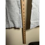 Aloha Women's White and Blue Striped Cotton Flowy Quick Dry Beach Pants Sz Small Photo 8