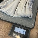 Old Navy Light Gray Knit Cotton Mini Skirt Belted Lightweight Womens Size Medium Photo 6