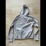 Victoria's Secret  Sport Hoodie Women Large Gray Athletic Drawstring‎ Thumb Hole Photo 4