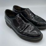 Paul Green  Black Patent Leather Lace Up Loafers Womens 6 Oxford Preppy Shoes Photo 0