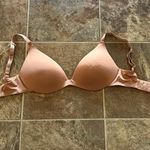 SKIMS Wireless Form Push-up Plunge Bra Ochre 32DD Photo 0