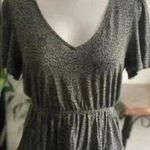 Lucky Brand 🆕Lucky🍀Brand Olive Leopard Print Babydoll Top🆕 Photo 0