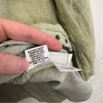 Flax  Linen Snap Front Jacket Size Medium Photo 5