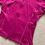 Champion Magenta Full Zip Athletic Jacket Size Medium Sweater Run Train M EUC Photo 2