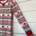 Wondershop Winter Cabin Fair Isle Print PJ Pajama Set NEW Size Large Red Photo 6