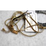 NWT Canvas Modish 34" Snake Skin Pendant Gold Tone Snake Chain Necklace Photo 3