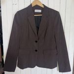 Calvin Klein Blazer & Pant Suit Chocolate Brown Size 12 Photo 8