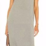 New! Frank & Eileen Dress Easy Side Slit Midi Tank Sage Green Size Medium Photo 0
