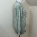 Jigsaw Cotton/Linen/ Silk Lightweight Cardigan Blouse Neutral Tan/ Greige L Tan Size L Photo 1