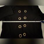 Alex + Olivia Black Jacket with Gold Accents Size M Photo 5
