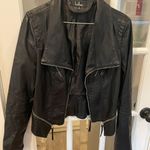 Lulus Faux Leather Jacket Photo 0