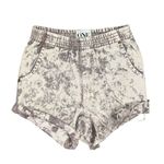 One Teaspoon Tye Dye Gray & White Elastic Waist Shorts(Size 26) Photo 0