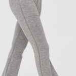 Aerie Offline by  The Hugger Foldover Flare Leggings Heather Gray Size Small Photo 0