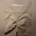 Aurola Scrunch Shorts Brown Photo 3