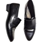 Vagabond Shoemakers Frances Black Patent Leather Pointed Toe Penny Loafers 9.5 Photo 0