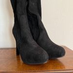 Black High Heeled Tall Boots‎ Black Size 7 Photo 5