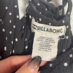 Billabong Black White Small Strappy Crossback Romper Shorts One Piece Photo 1