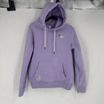 GOAT WG Hooded Sweatshirt Lilac Purple Hoodie Size Small Embroidered GOAT Chest Photo 2