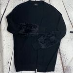 Free Press Furry black cardigan Photo 2