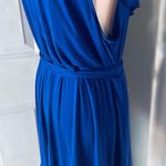 Elle  Blue Midi Dress Photo 3