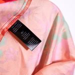 Delfi Lala Satin Multi Color Floral Flower Print Ruched Mini Party Dress XS Photo 2