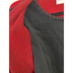 Alfred Dunner  Women's Size M Red Black Ombre Sparkle Cardigan Sweater Photo 4