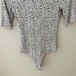 Z Supply Half Sleeve Cheetah Print Bodysuit Sz Small Photo 9