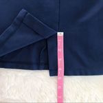 New SABIE Long Sleeve Navy Blue Knit Midi Dress Sheath Office Career‎ Medium Photo 7