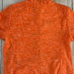 Little Donkey Andy size medium orange pink trim full zip hoodie jacket Photo 13