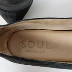 SOUL Naturalizer Lindsay Womens Shoes Size 9 Black Suede Leather Slip On Flats Photo 5