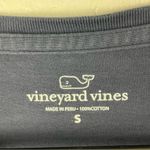 Vineyard Vines Blue Long Sleeves Back Graphic Spellout Sleeve Top, Size Small Photo 2