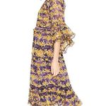 MISA Los Angeles Yanira Midi Dress, Yellow, Small Photo 2
