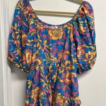 Terra & Sky Floral Puff Sleeve Top - Multicolor Photo 3