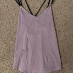 Lululemon Breezy Tank in Heathered Pretty Purple/Deep Coal Photo 4