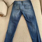 J Brand  Girlfriend Ripped Denim Jeans Photo 2