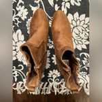 Dolce Vita Sz 9.5 Cognac Booties EUC Faux Suede Tan Photo 1
