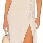 Free People  Francesca Midi‎ Dress in Ocean Pearl Photo 0