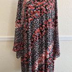 Westport Women’s Bohemian Sheer Sleeve Dress Flowy Relaxed Fit Festival Style Mini Boho Photo 2