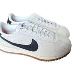 Nike  Cortez Vintage Suede Sneakers White/Black Size 9 Photo 0
