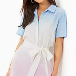 Lilly Pulitzer 🩷 dresher button down romper size 14 Photo 0