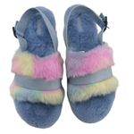Koolaburra by Ugg  Fuzz D Out Women's Slippers 11 M‎ Blue Pastel NWOB Photo 3