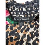 Jealous Tomato  Women's Floral Animal Print Blouse Photo 2