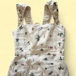 ZARA Linen Embroidered Midi Dress Photo 3