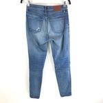 Madewell  Womens Jeans High Riser Skinny Distressed Medium Wash 27 Photo 1