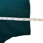 House Of Harlow 1960 Green Ribbed Turtleneck Cropped Sweater Small Holiday Party Photo 10