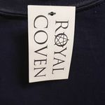 NWT Royal Coven H Embroidered Sweatshirt Blue Photo 4