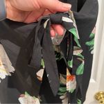 Grace Karin  Women’s Black Spaghetti Strap Floral Mini Dress Sz Large Photo 2